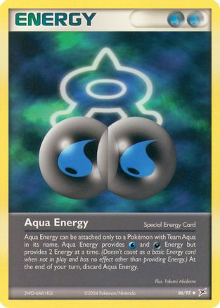 Aqua Energy Team Magma vs Team Aqua - Uncommon
