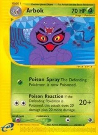 Arbok (35) Expedition - Rare