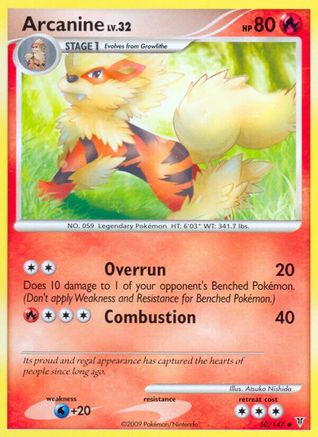 Arcanine - Reverse Holofoil Supreme Victors - Uncommon