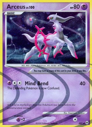 Arceus (AR7) (AR7) AR7 - Holofoil Arceus - Holo Rare