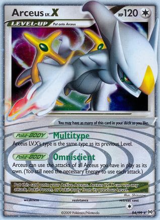 Arceus Lv.X (94) (94) 094 - Holofoil Arceus - Ultra Rare