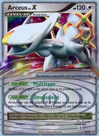 Arceus LV.X - DP53 - Holofoil Diamond and Pearl Promos - Promo