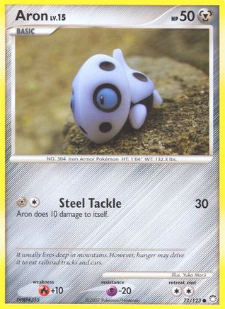 Aron 071 - Reverse Holofoil Mysterious Treasures - Common