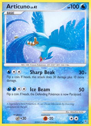 Articuno (16) Supreme Victors - Rare