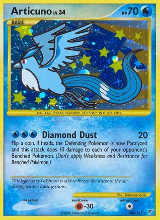Articuno (148) - Holofoil Supreme Victors - Secret Rare