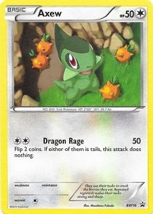 Axew - BW16 Black and White Promos - Promo