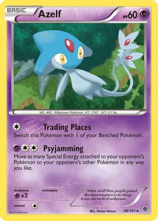 Azelf Plasma Blast - Rare