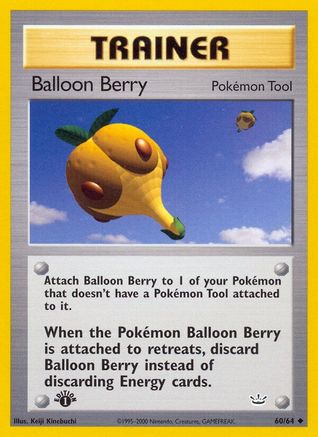 Balloon Berry 060 - 1st Edition Neo Revelation - Uncommon