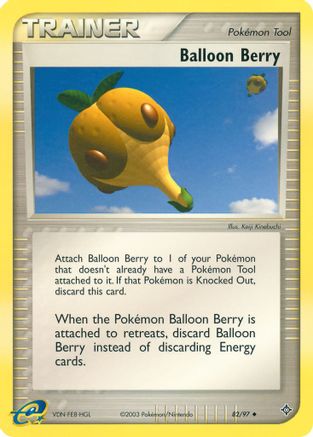 Balloon Berry - Reverse Holofoil Dragon - Uncommon