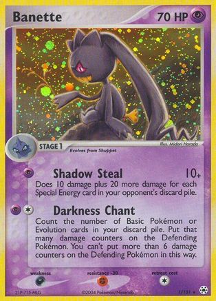 Banette - Holofoil Hidden Legends - Holo Rare