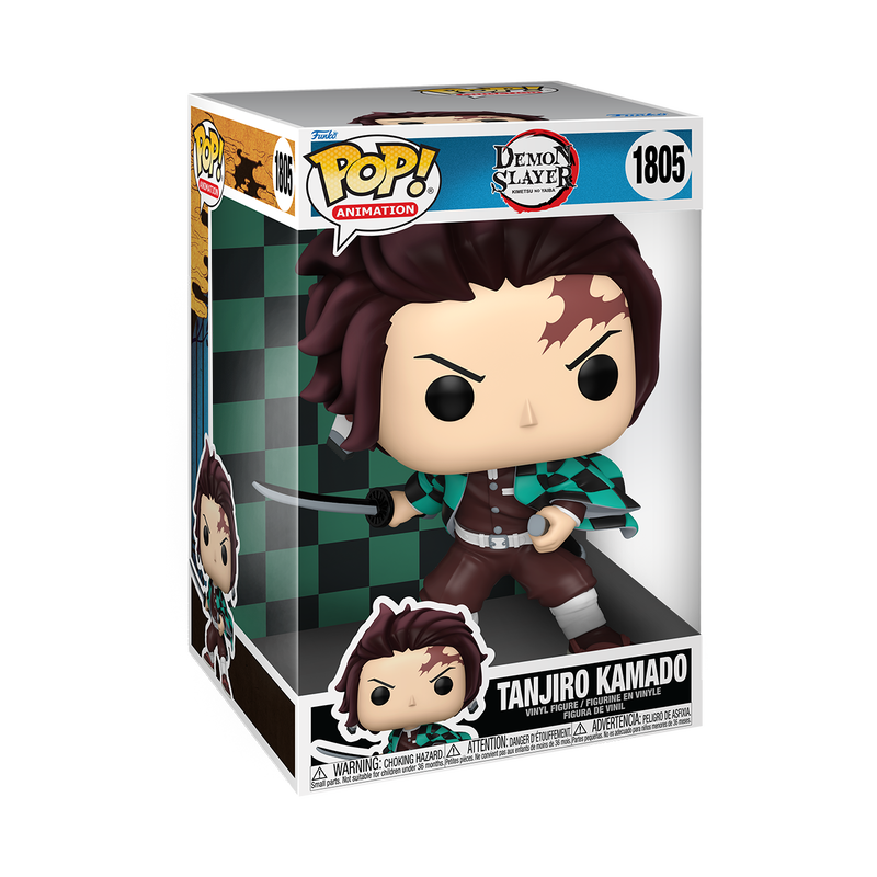 Funko Pop! Jumbo: Demon Slayer - 10" Tanjiro Kamado #1805