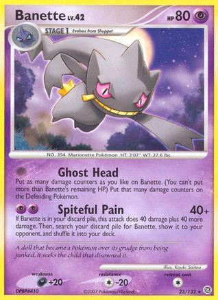 Banette Secret Wonders - Rare