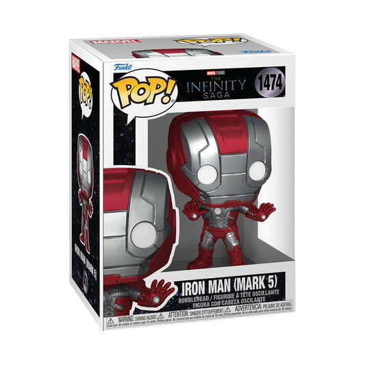 Funko Pop! Marvel: Infinity Saga - Iron Man (Mark 5) / Whiplash / Peggy Carter / Captain America