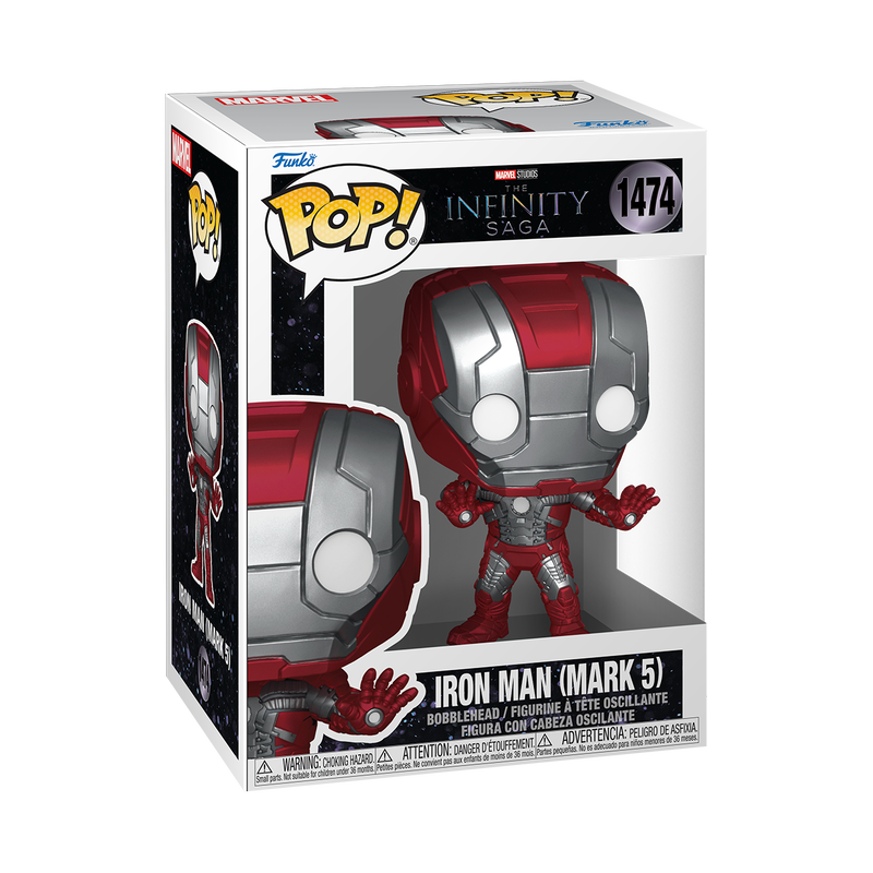 funko pop MARVEL(マーベル) ５点セット Funko Pop! Marvel: Infinity Saga - Iron Man (Mark 5