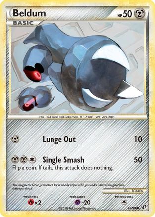 Beldum - Reverse Holofoil Undaunted - Common
