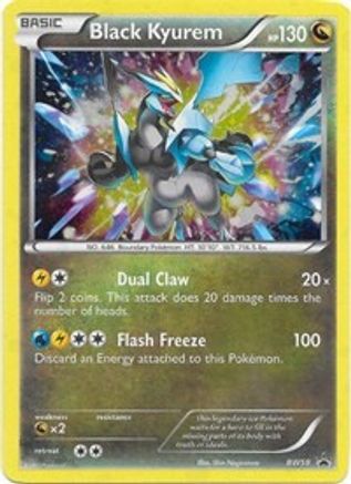 Black Kyurem - BW58 - Holofoil Black and White Promos - Promo