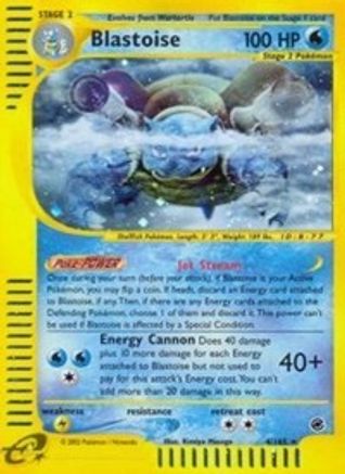 Blastoise (4) - Holofoil Expedition - Holo Rare
