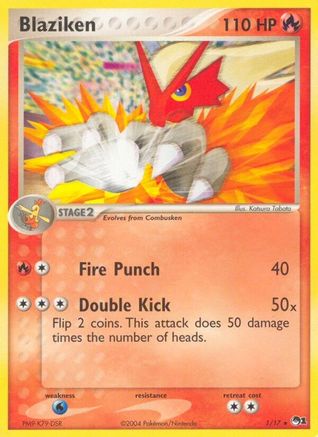 Blaziken 001 POP Series 1 - Rare