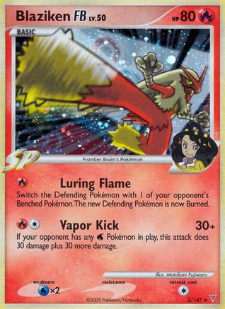 Blaziken FB - Reverse Holofoil Supreme Victors - Holo Rare