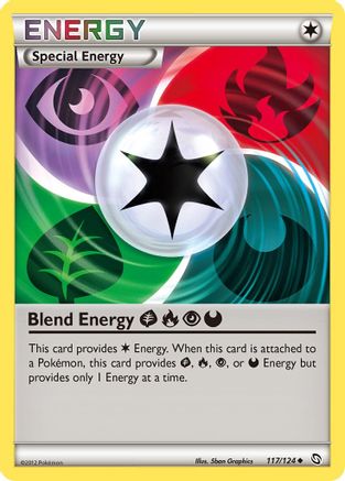 Blend Energy GFPD 117/124 - Reverse Holofoil Dragons Exalted - Uncommon