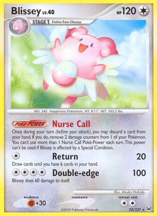 Blissey Platinum - Rare