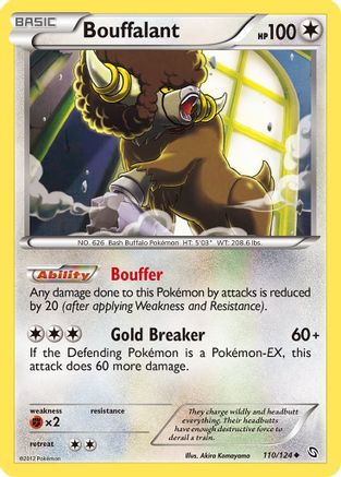 Bouffalant - Reverse Holofoil Dragons Exalted - Uncommon