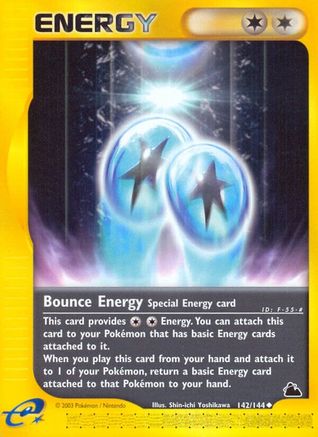 Bounce Energy - Reverse Holofoil Skyridge - Uncommon