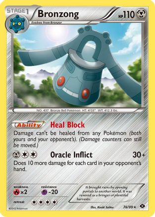 Bronzong - Reverse Holofoil Next Destinies - Rare