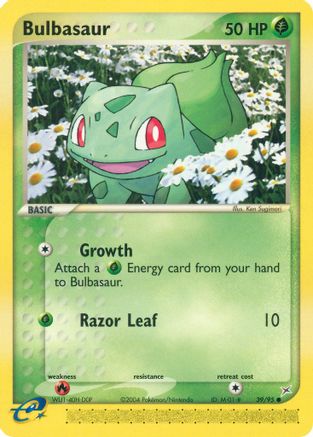 Bulbasaur 039/95 Team Magma vs Team Aqua - Common