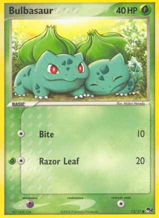 Bulbasaur 012 POP Series 2 - Common