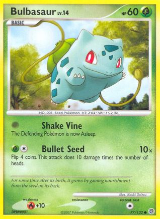 Bulbasaur 077 Secret Wonders - Common