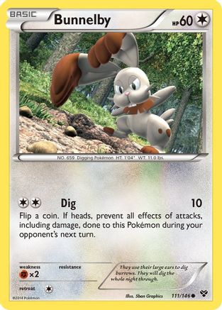 Bunnelby XY Base Set - Common