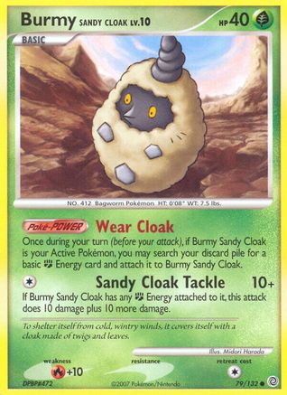 Burmy Sandy Cloak Secret Wonders - Common