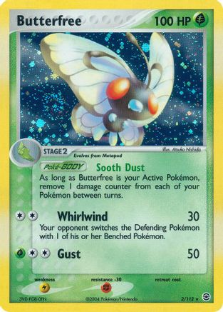 Butterfree - Reverse Holofoil FireRed & LeafGreen - Holo Rare