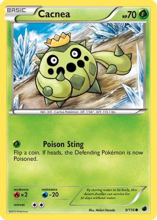Cacnea - Reverse Holofoil Plasma Freeze - Common