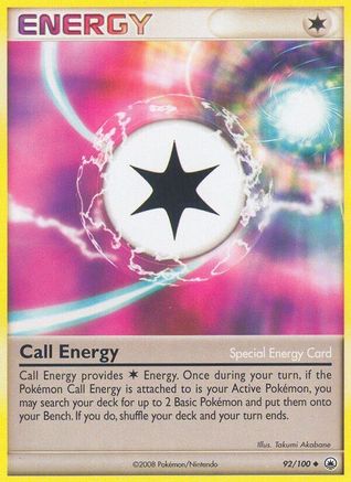 Call Energy 092 - Reverse Holofoil Majestic Dawn - Uncommon