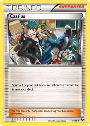 Cassius 115 XY Base Set - Uncommon