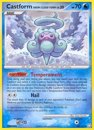 Castform Snow-Cloud Form Legends Awakened - Uncommon