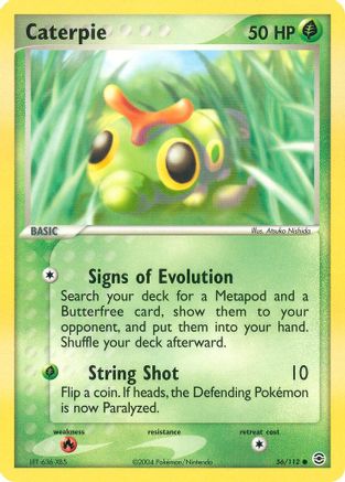 Caterpie 056 FireRed & LeafGreen - Common