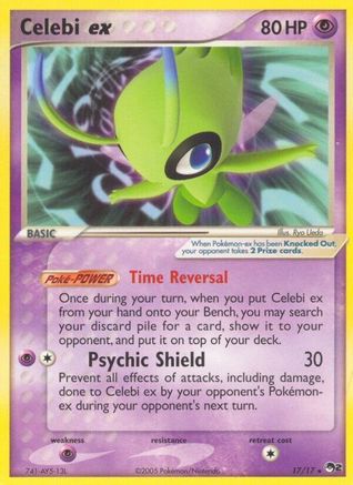 Celebi ex (Non-Holo) POP Series 2 - Ultra Rare