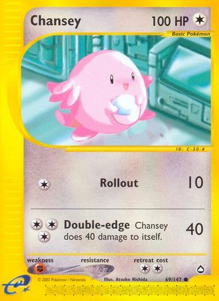 Chansey 069 Aquapolis - Common