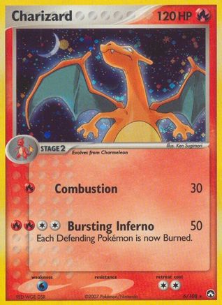 Charizard - Reverse Holofoil Power Keepers - Holo Rare