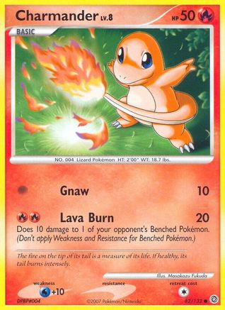 Charmander 082 Secret Wonders - Common