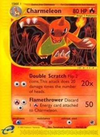 Charmeleon/165 - Reverse Holofoil Expedition - Uncommon