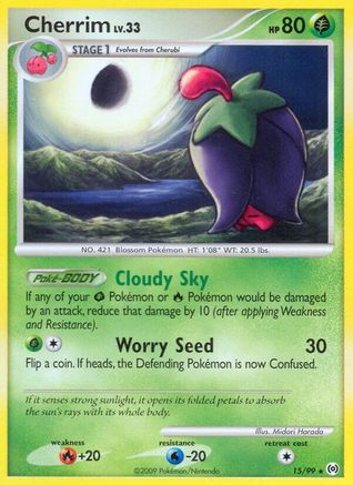 Cherrim 015 Arceus - Rare