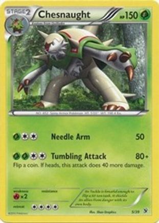 Chesnaught Kalos Starter Set - Common