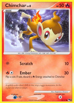 Chimchar 012 POP Series 8 - Common