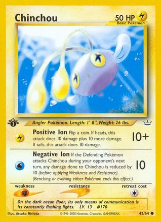 Chinchou 042 - Unlimited Neo Revelation - Common