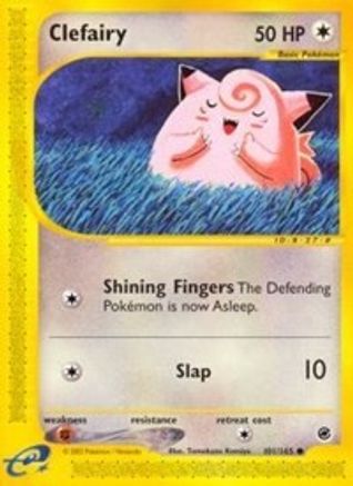 Clefairy 101 - Reverse Holofoil Expedition - Common