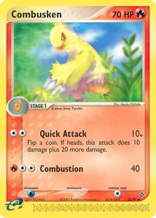 Combusken Dragon - Uncommon